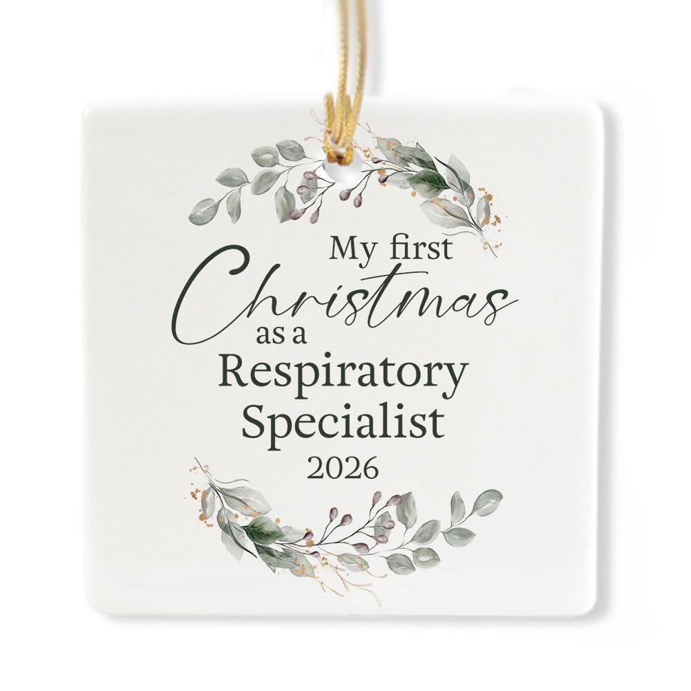 Ceramic 3-inch Square Ornament M194393