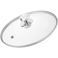 Clear Tempered Glass Lids with Steam Vent Y89159
