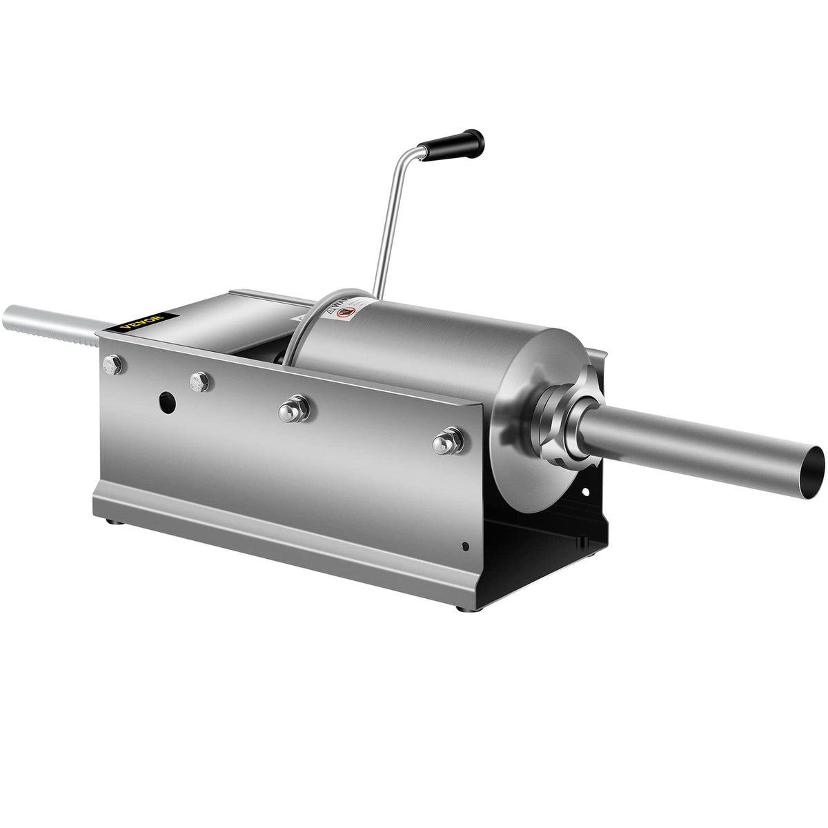 3L Manual Stainless Steel Sausage Stuffer with 5 Filling Nozzles B3295
