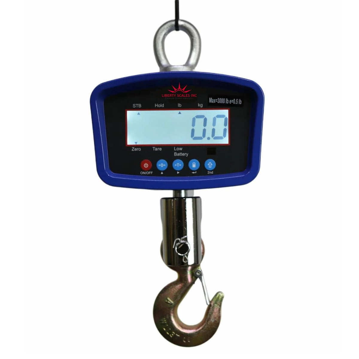 500 lb Digital Hanging Crane Scale with LCD Display U33215