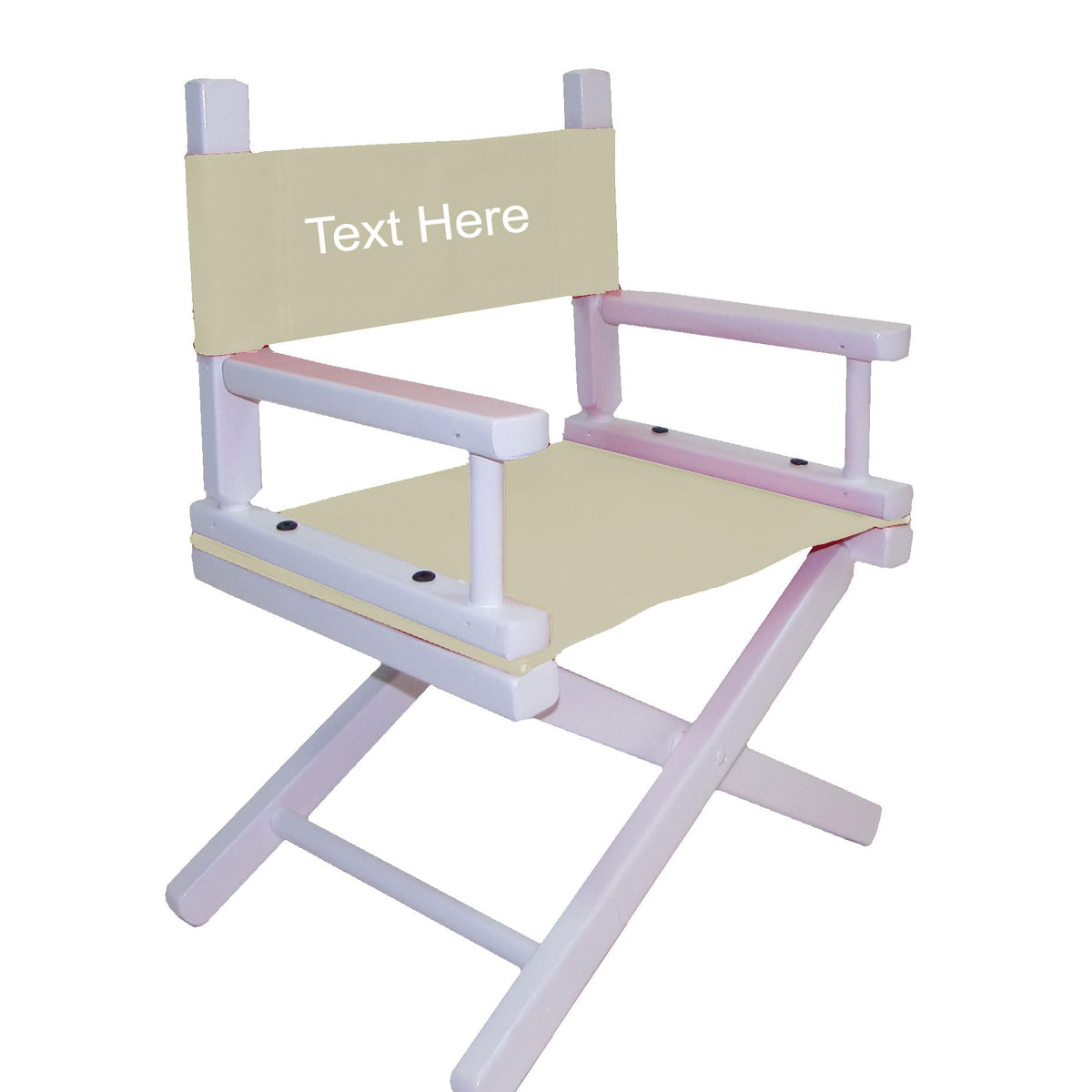 White Frame Toddler's Directors Chair N545853