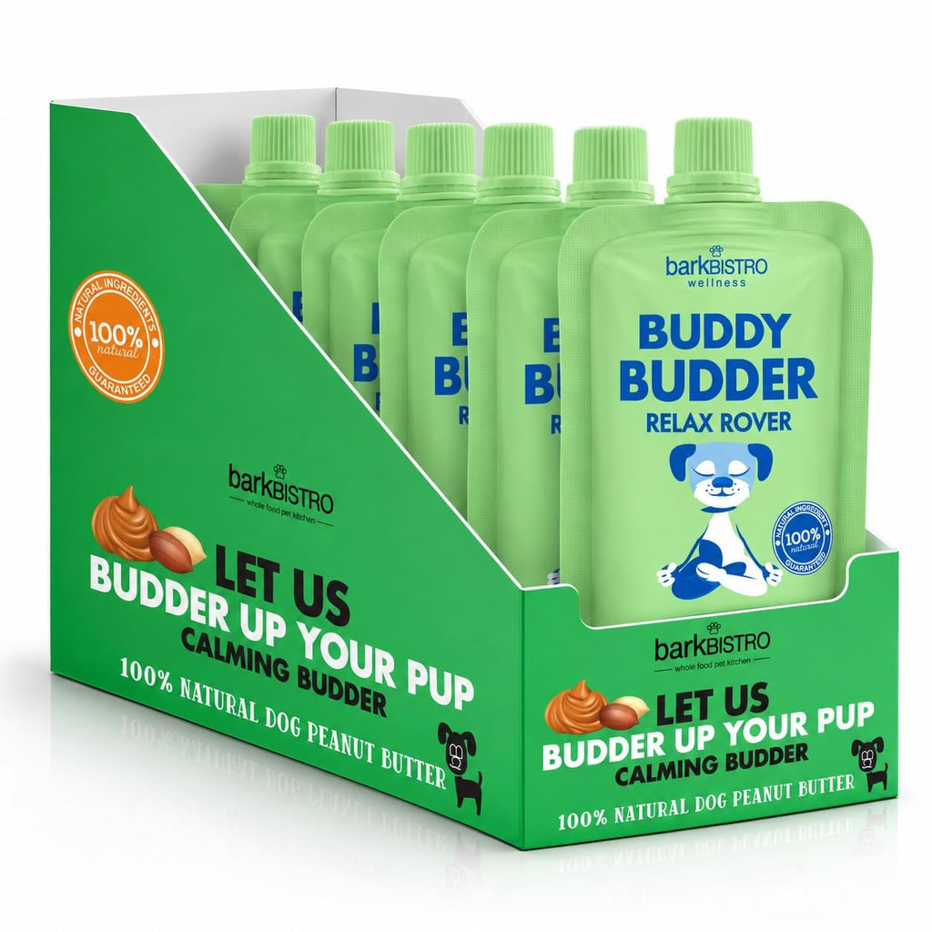 6 Pack Dog Peanut Butter Squeeze Packs C3045