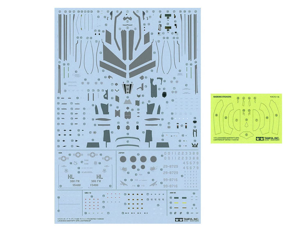 1:72 F-35A Lightning II Plastic Model Kit K330198