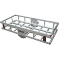 Aluminum Hitch Cargo Carrier 500-Lb Capacity Silver U8049