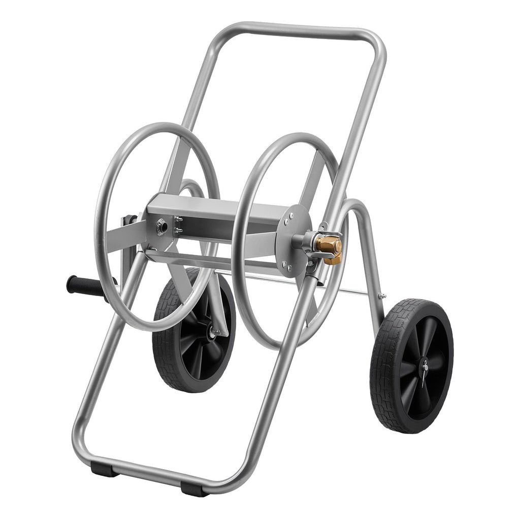 200/300 ft Garden Hose Reel Cart with Two Wheels H6680
