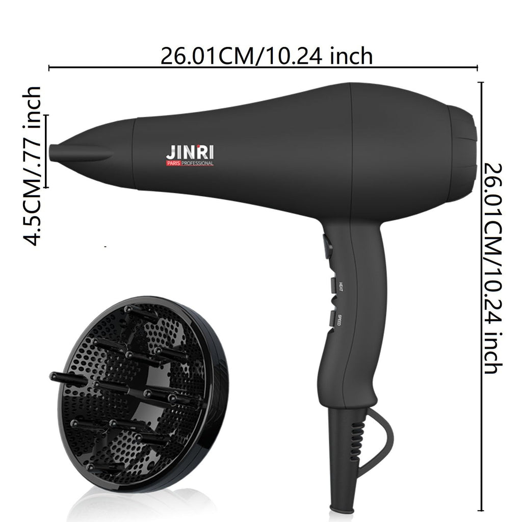 1875W Ionic Hair Dryer with Diffuser H2417