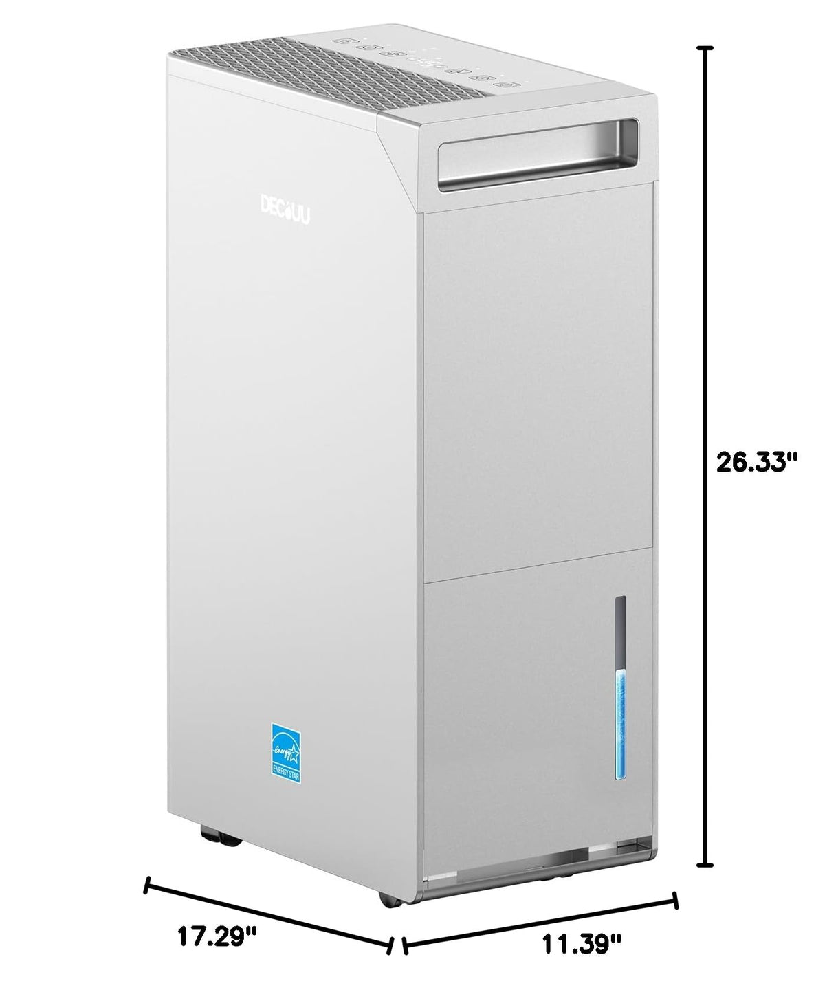 5000 Sq.Ft 100 Pint Dehumidifier with Drain Hose U512824