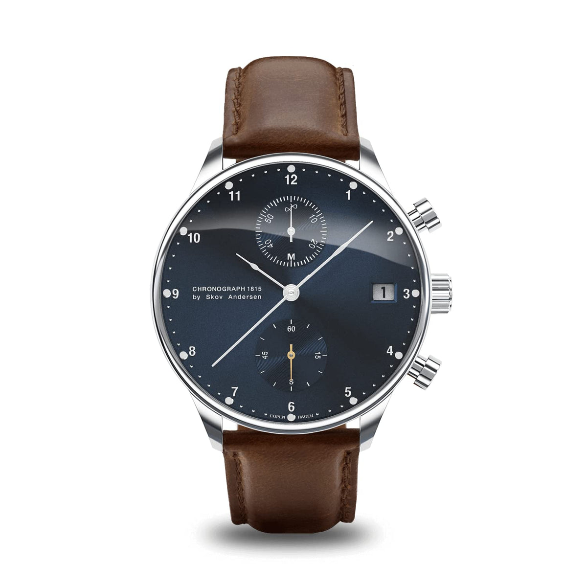 Mens Stainless Steel Analog Waterproof Watch E861