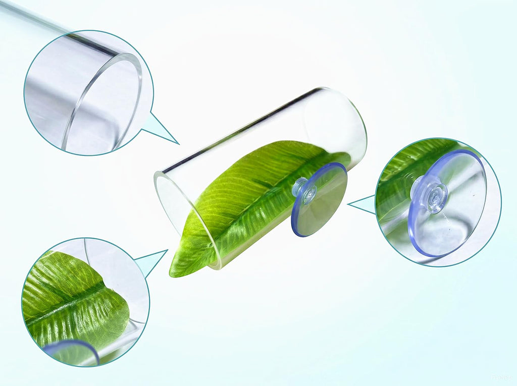 Betta Fish Hammock Tunnel Leaf Pad Resting Bed U820930
