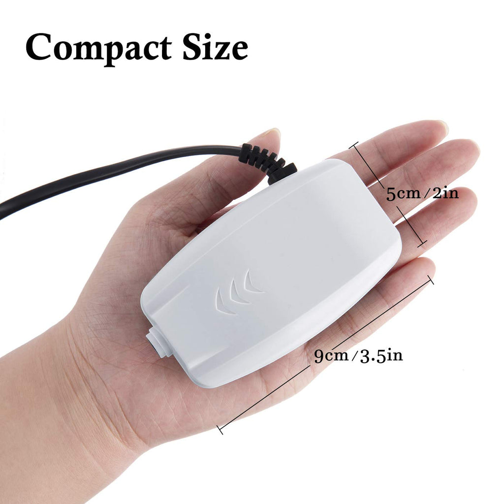 2W Single Outlet Aquarium Air Pump 25GPH H580728