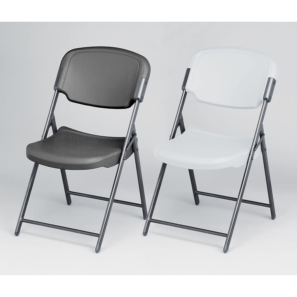 Charcoal Folding Chair with Steel Frame K509723