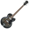 Transparent Black Sunburst Hollowbody Bass Q78242