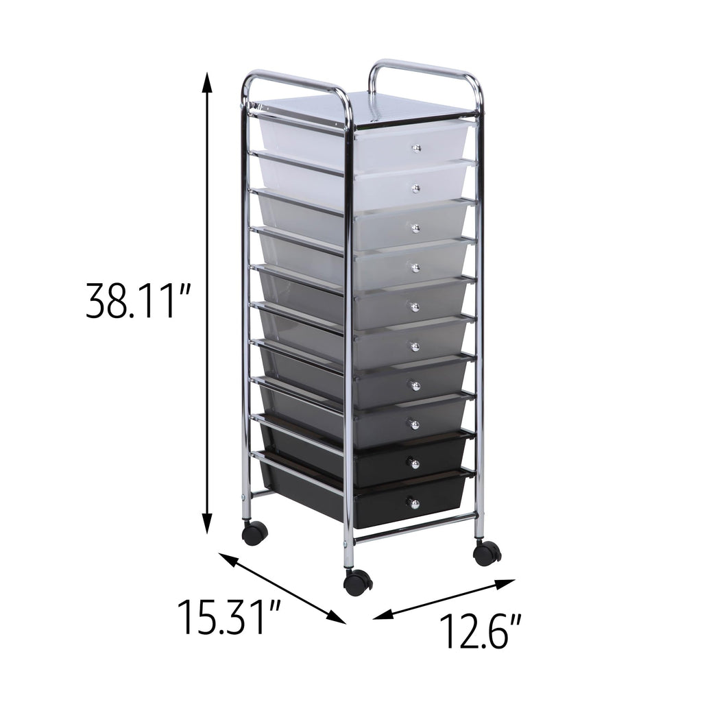 10 Drawer Cart D620