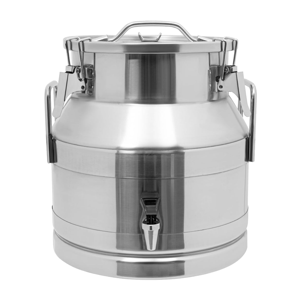 20L Stainless Steel Milk Bucket with Spigot D150207