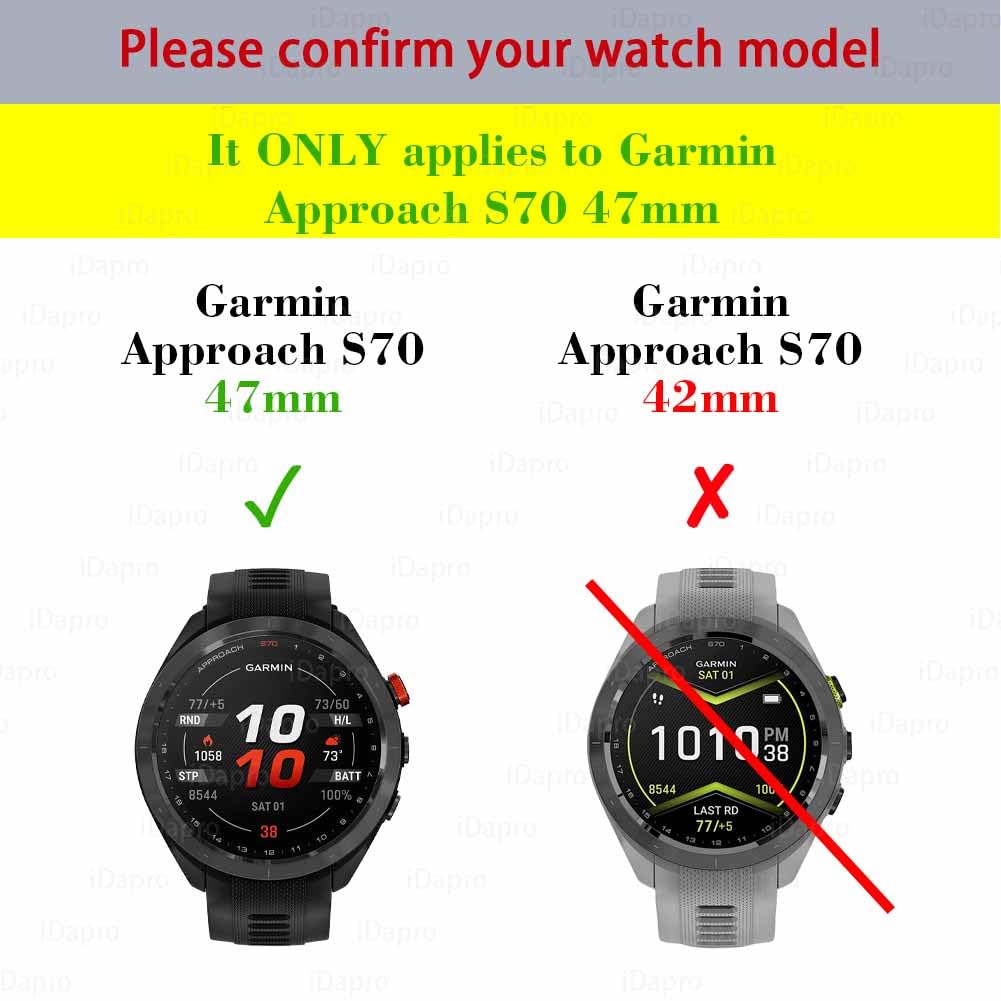 Screen Protector for Garmin Approach S70 47mm Y284664