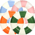 Large Inflatable Pool Float 36 Inch Striped Swim Rings T8912
