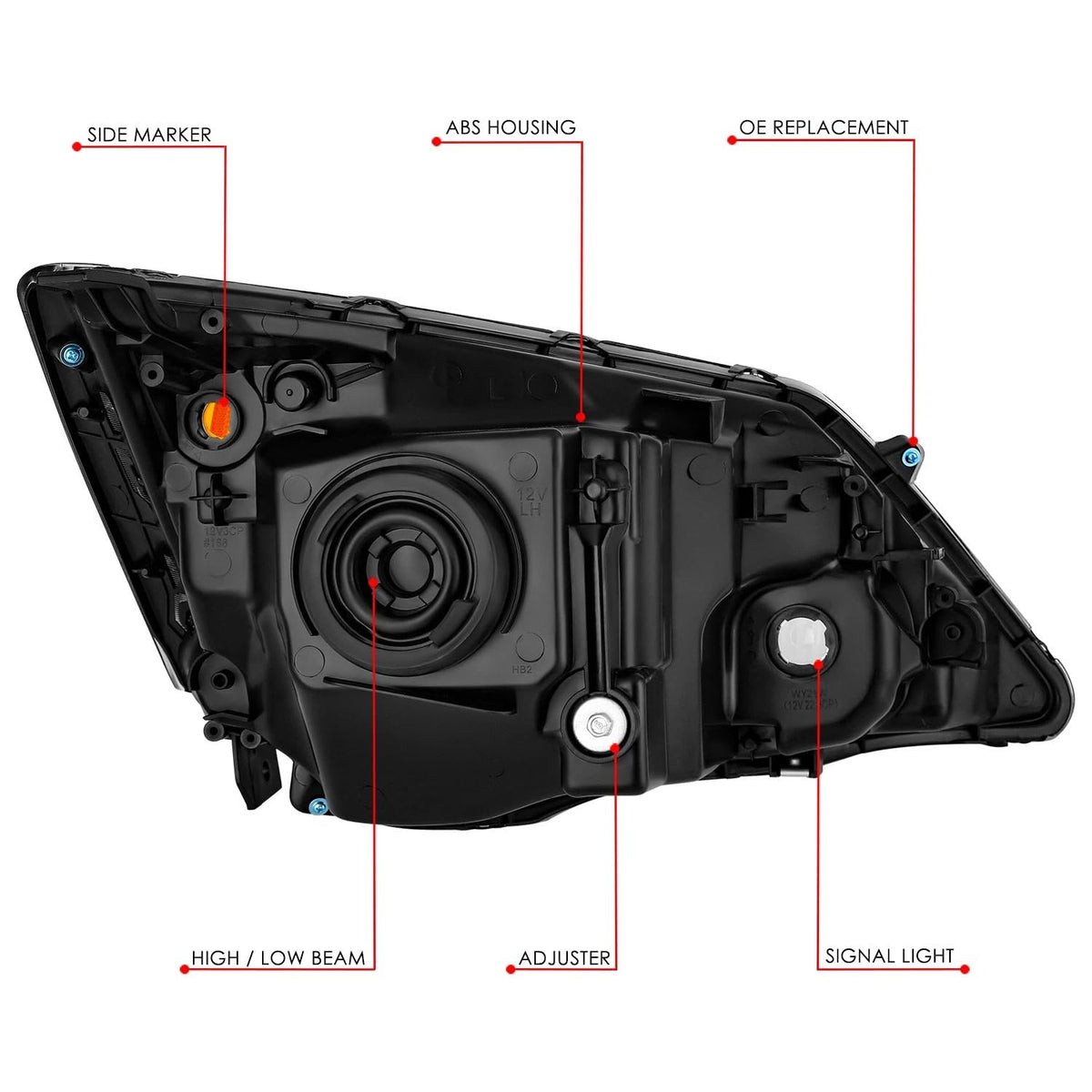 Halogen Headlight Assembly R25689