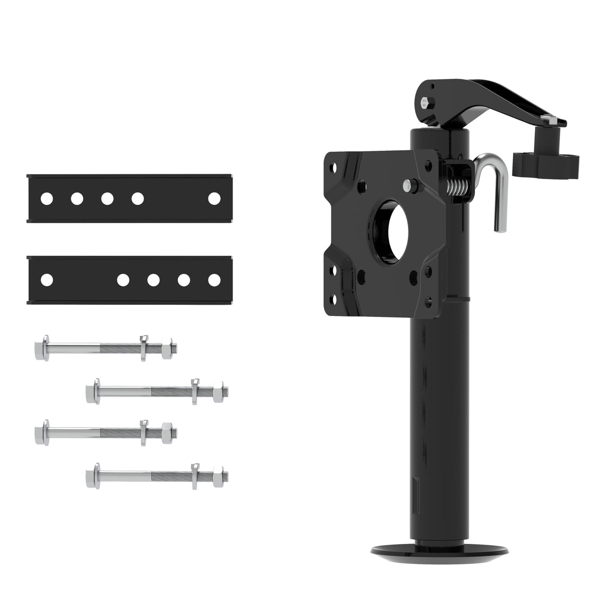 Swivel Bolt-on Trailer Jack, 10" Vertical Movement, 1000 lbs S759515