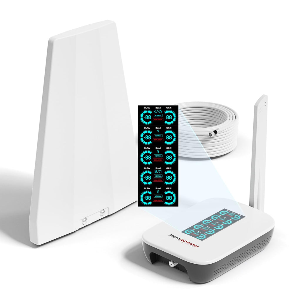 Cell Phone Signal Booster with LCD Display M9803