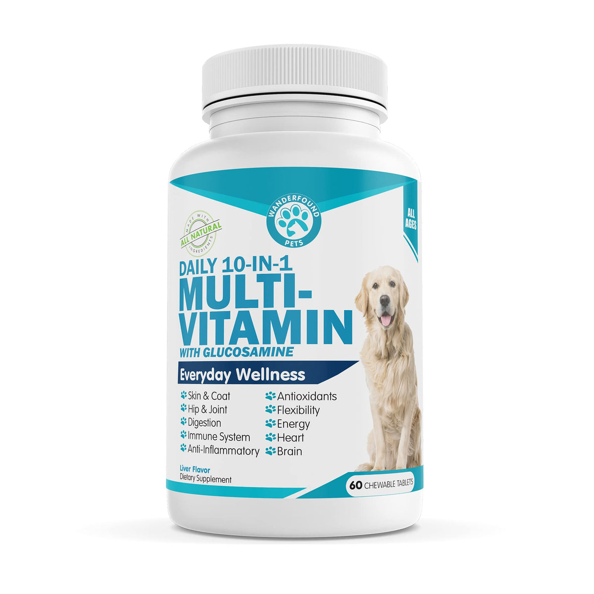10-in-1 Dog Multivitamin Chewable Tablets C146