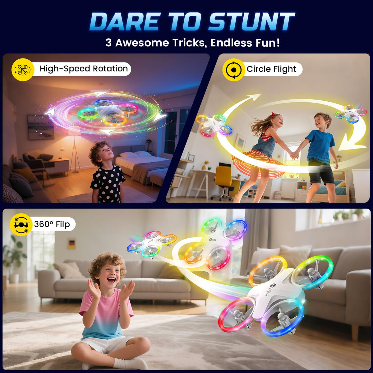 Drone with 3 Batteries F35678