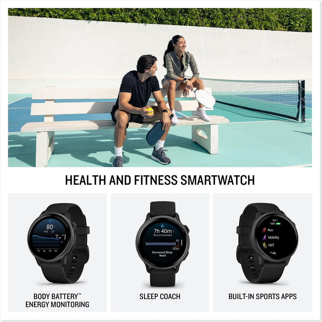 Health & Fitness GPS Smartwatch 42mm Slate B26817