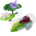 Betta Fish Hammock Tunnel Leaf Pad Resting Bed U820930