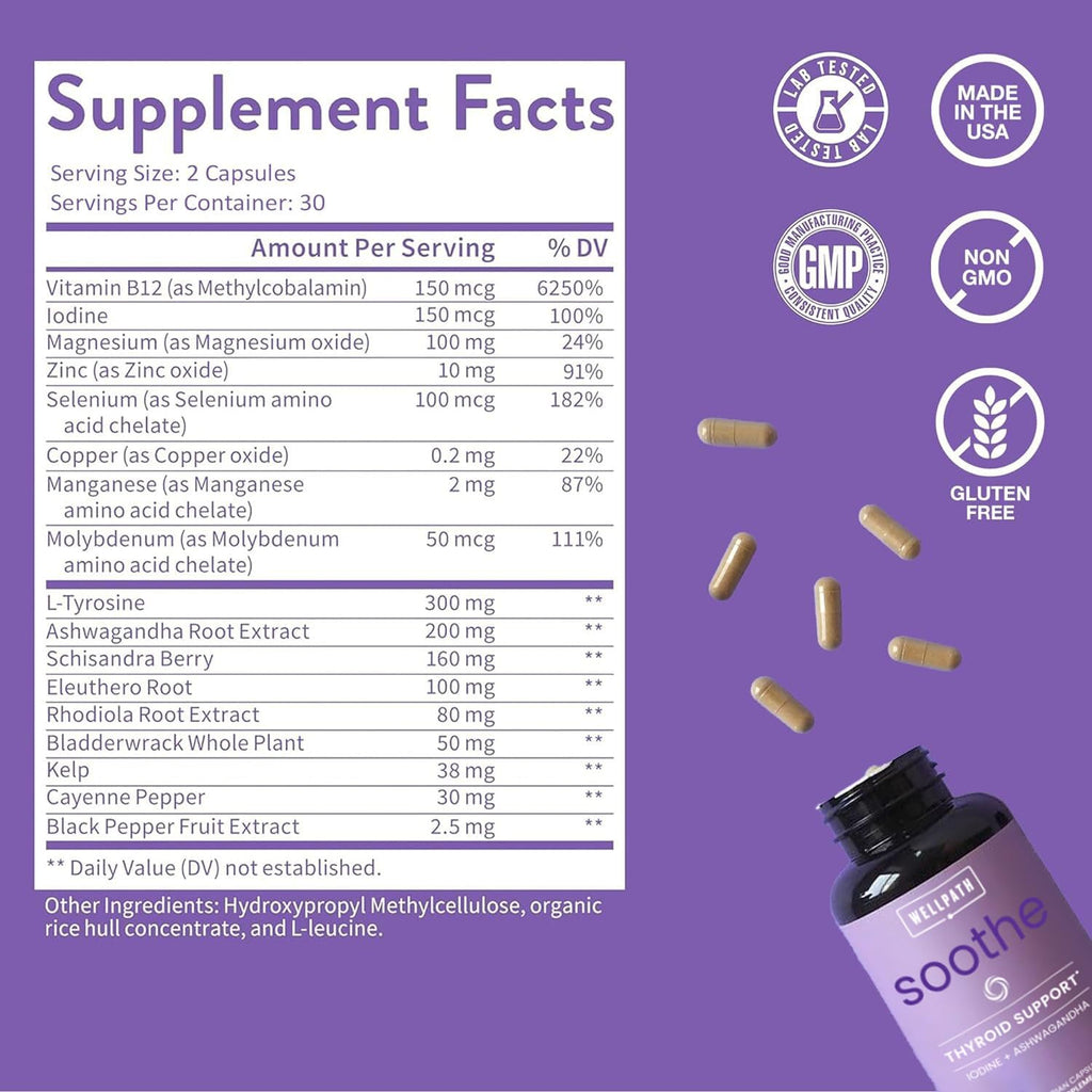 Hormone Balance & Thyroid Support 180 Ct U3968