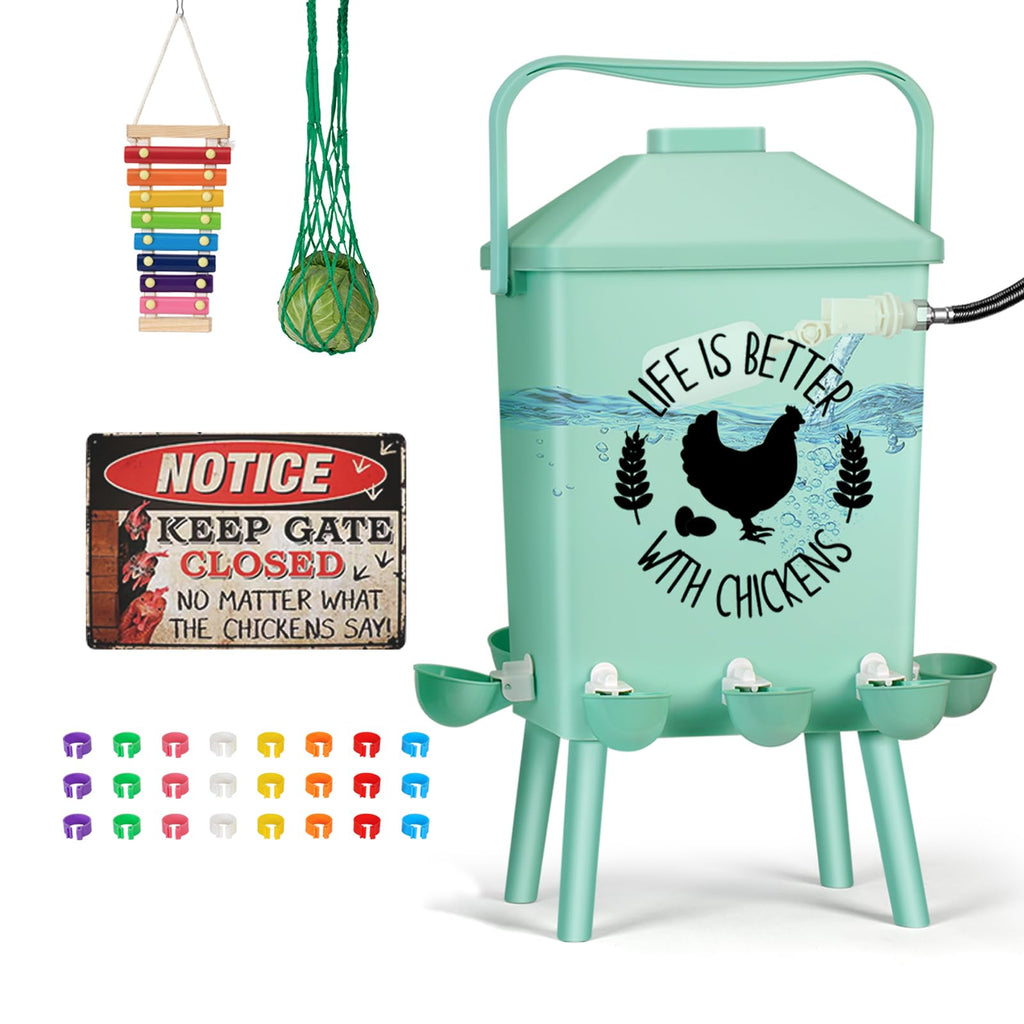 4.2Gal Hanging Chicken Waterer W9009