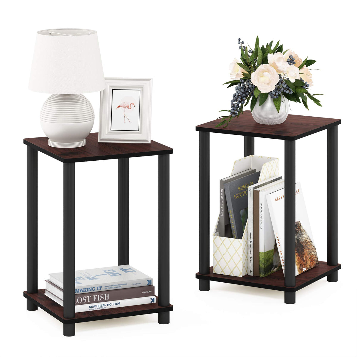 2-Tier Side Table Set of 2 A23736