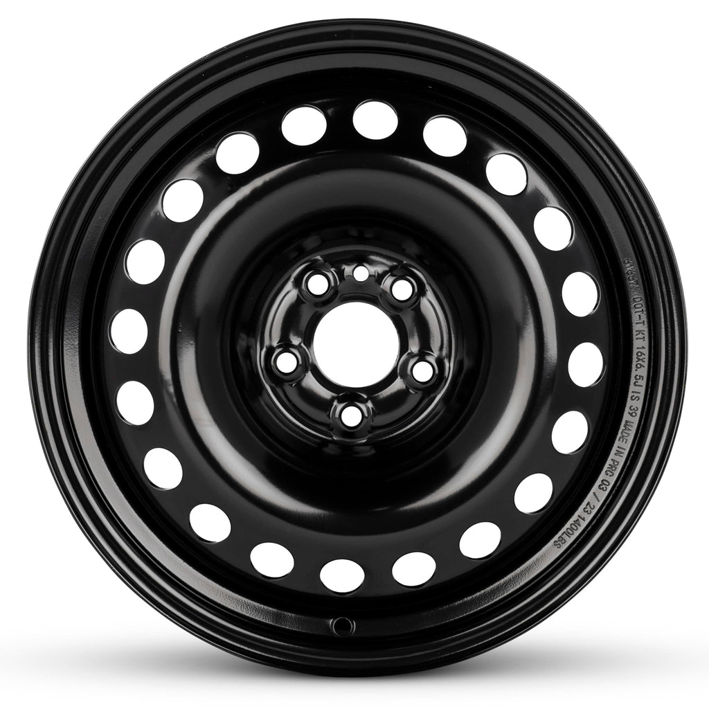 16 Inch Painted Black Car Wheel O86912