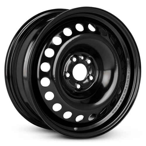 16 Inch Painted Black Car Wheel O86912