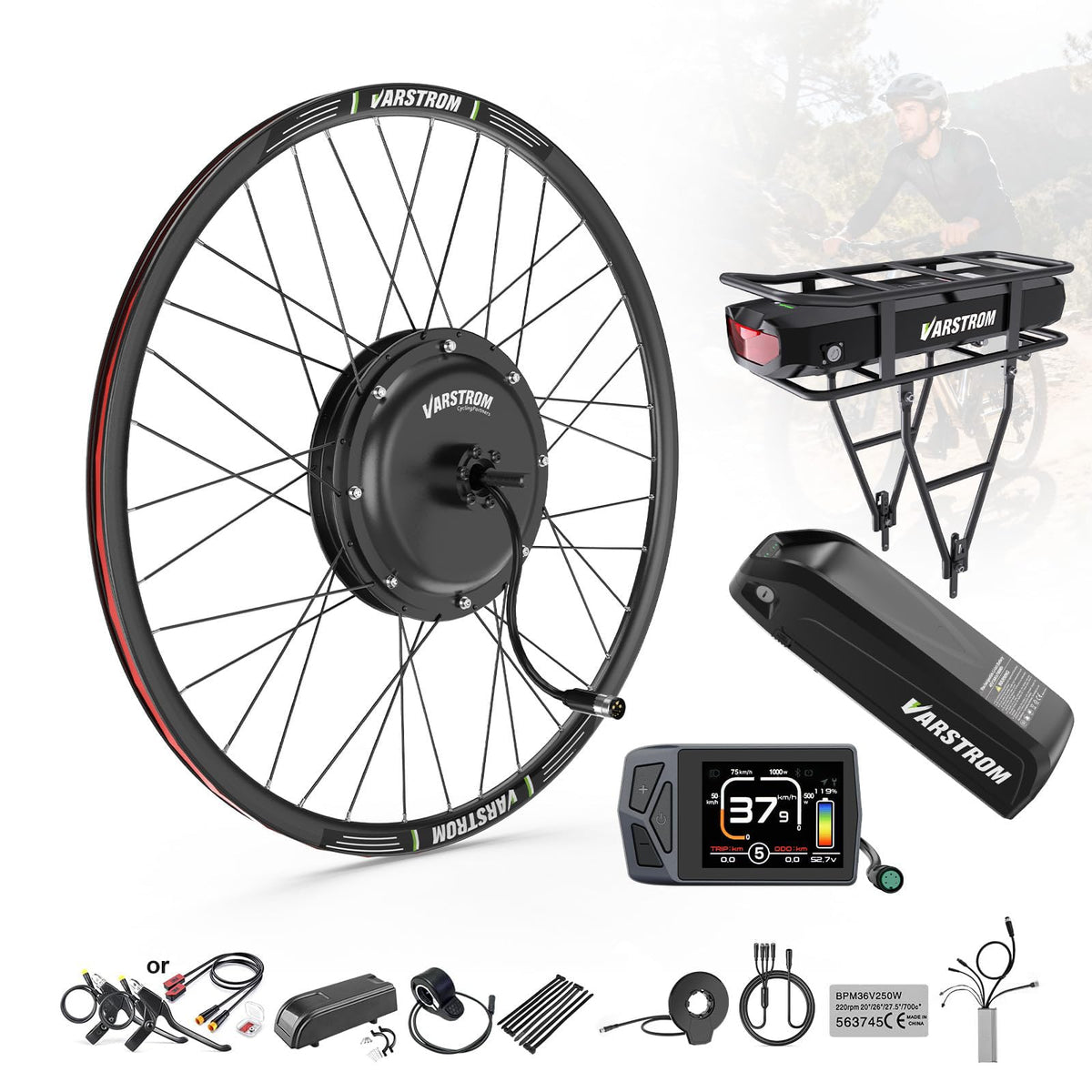 48V 1000W Ebike Conversion Kit F36289
