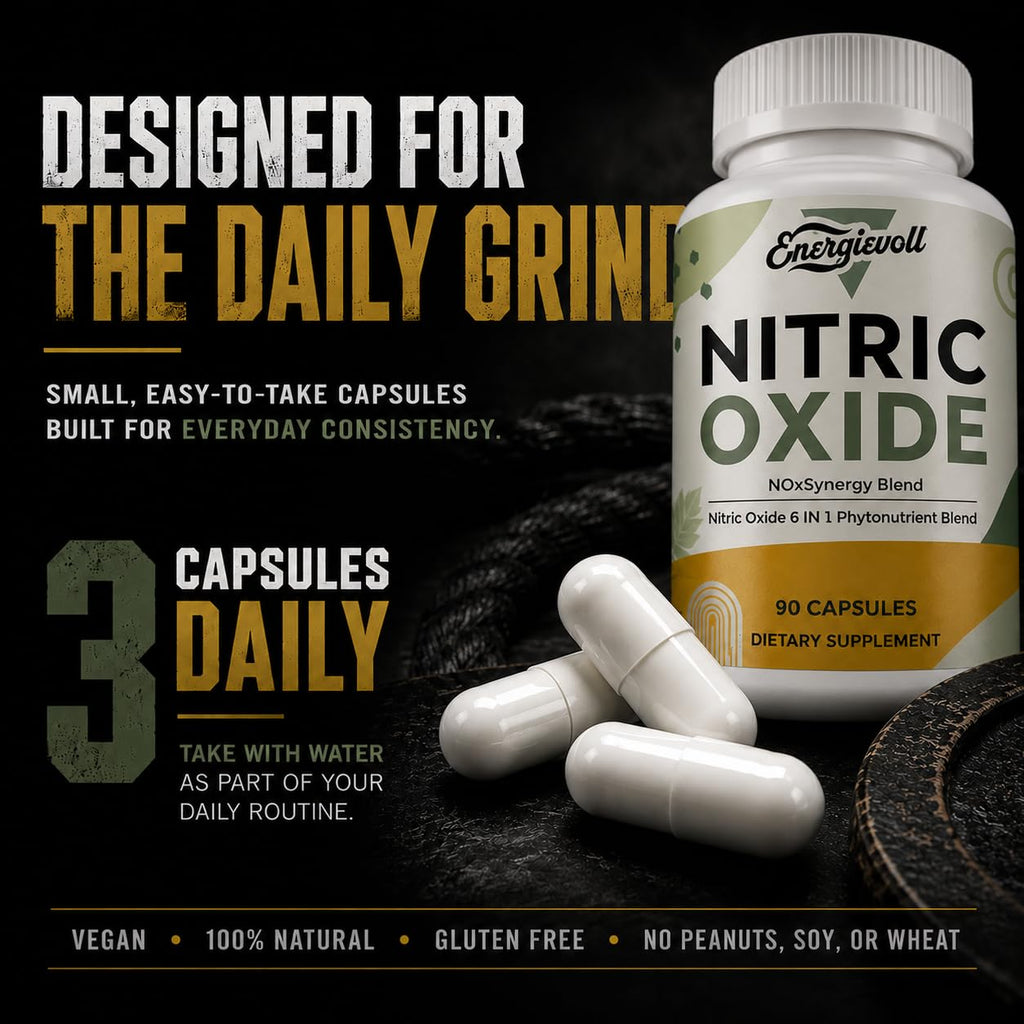 Beet Root Nitric Oxide Supplement 90 Count I606