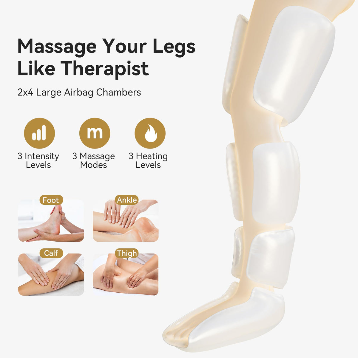 Leg Massager with Heat and Air Compression G89437