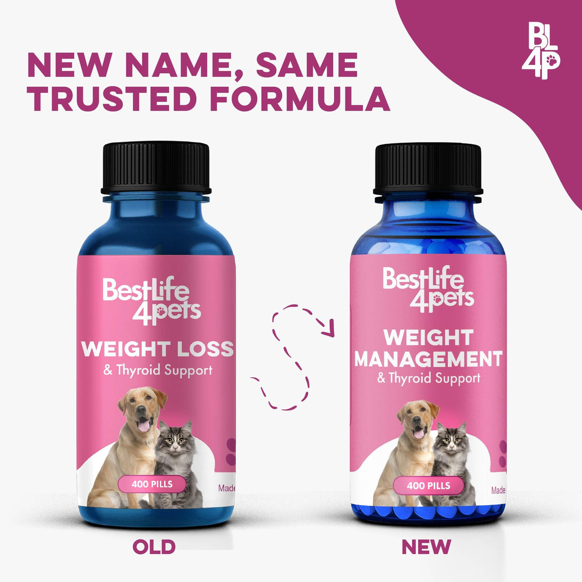 Weight Loss for Dogs 400 Pills Q56323