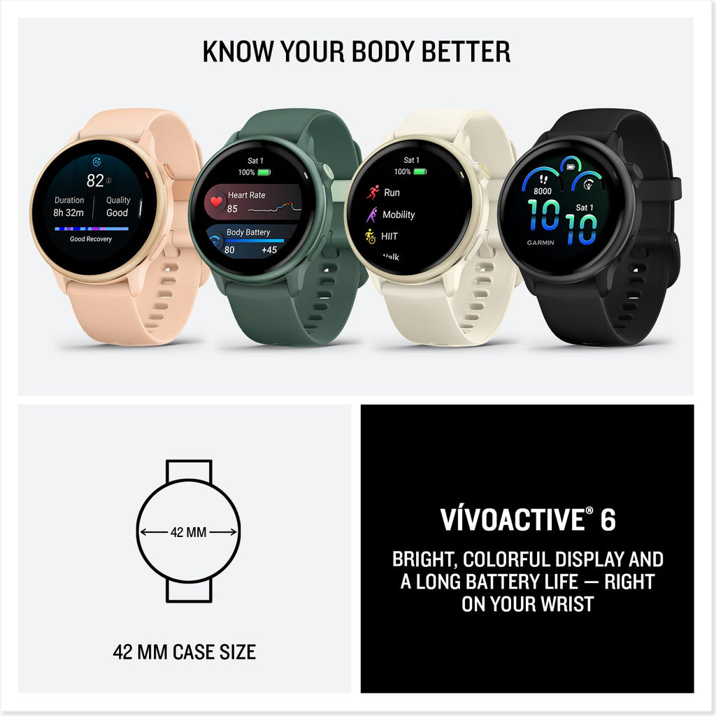 Health & Fitness GPS Smartwatch 42mm Slate B26817