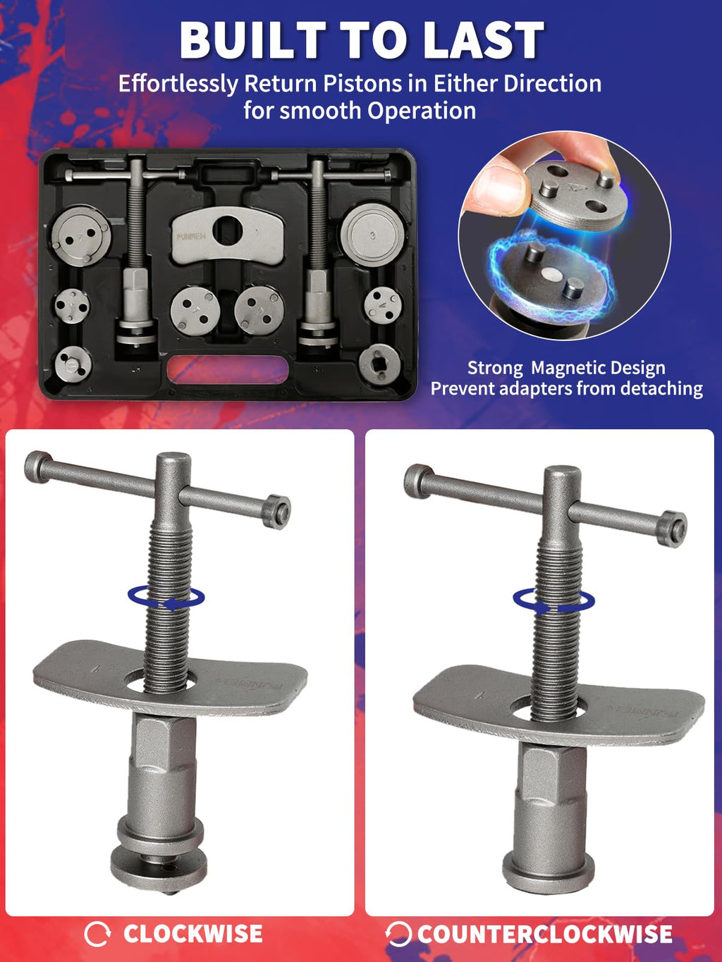 Heavy Duty Disc Brake Caliper Compression Tool N599