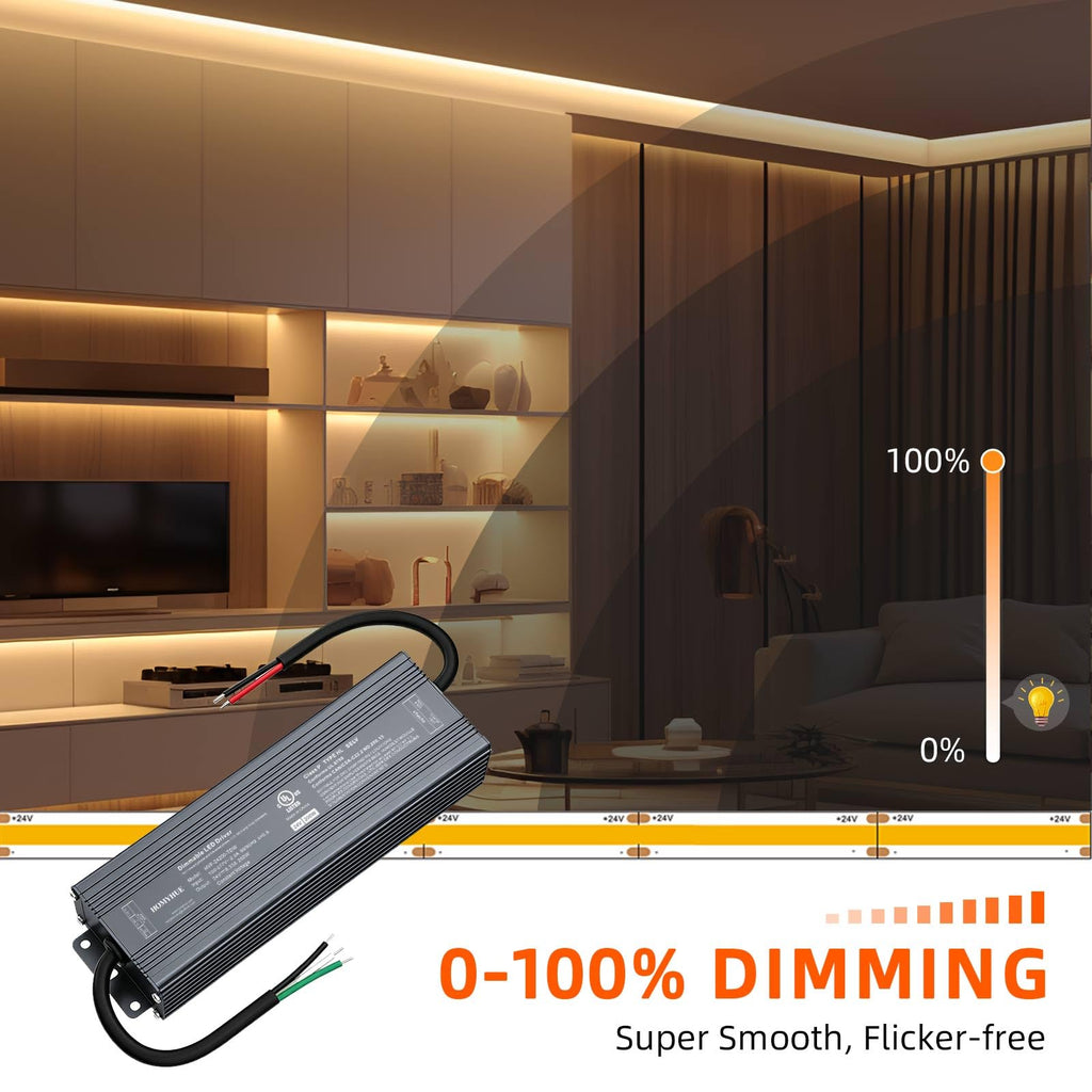 200W Triac Dimmable LED Driver Power Supply Q12547