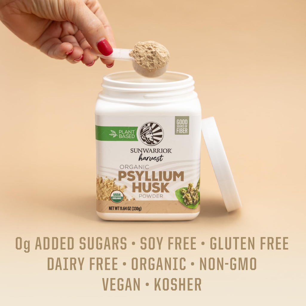 Organic Psyllium Husk Powder Fiber 66 Servings T732