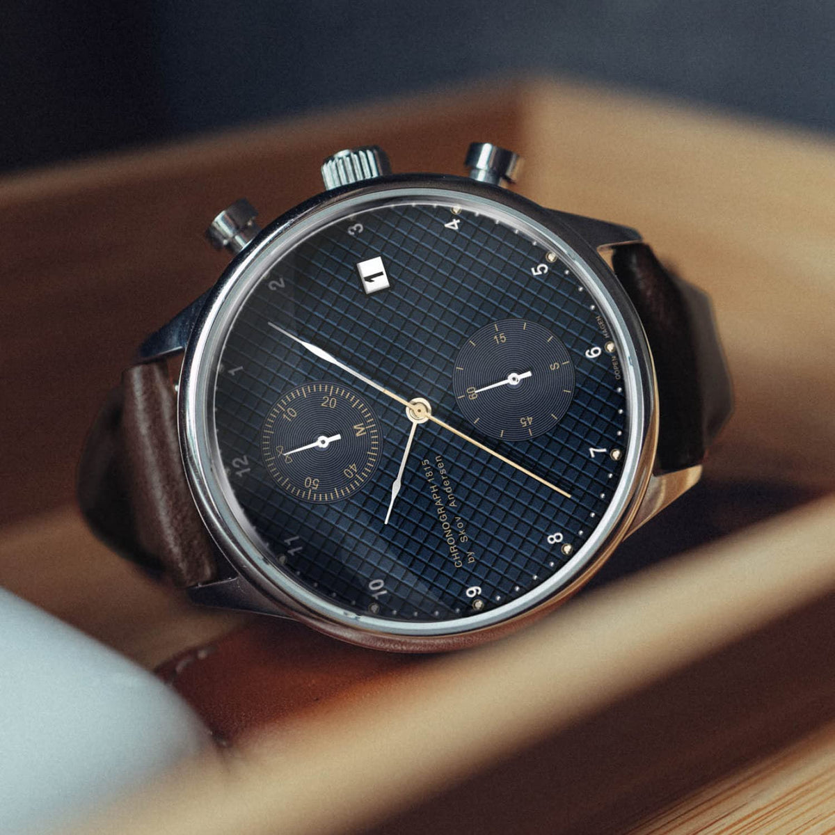 Mens Stainless Steel Analog Waterproof Watch E861