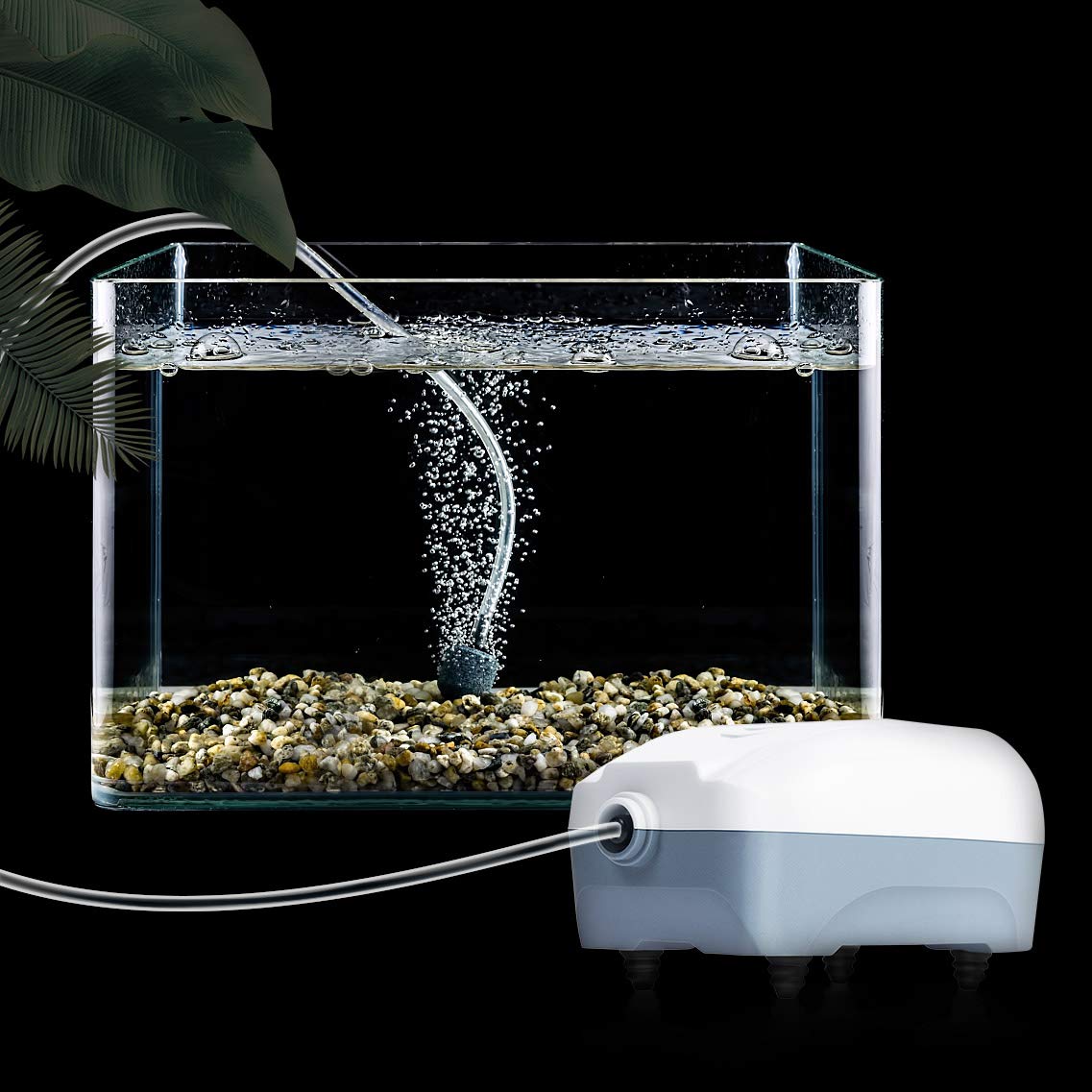 2W Single Outlet Aquarium Air Pump 25GPH H580728