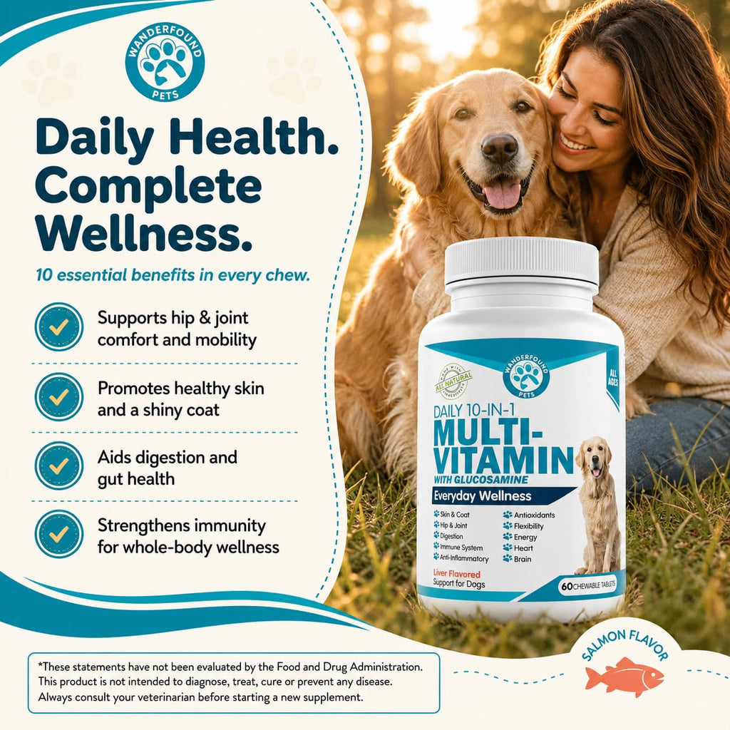 10-in-1 Dog Multivitamin Chewable Tablets C146