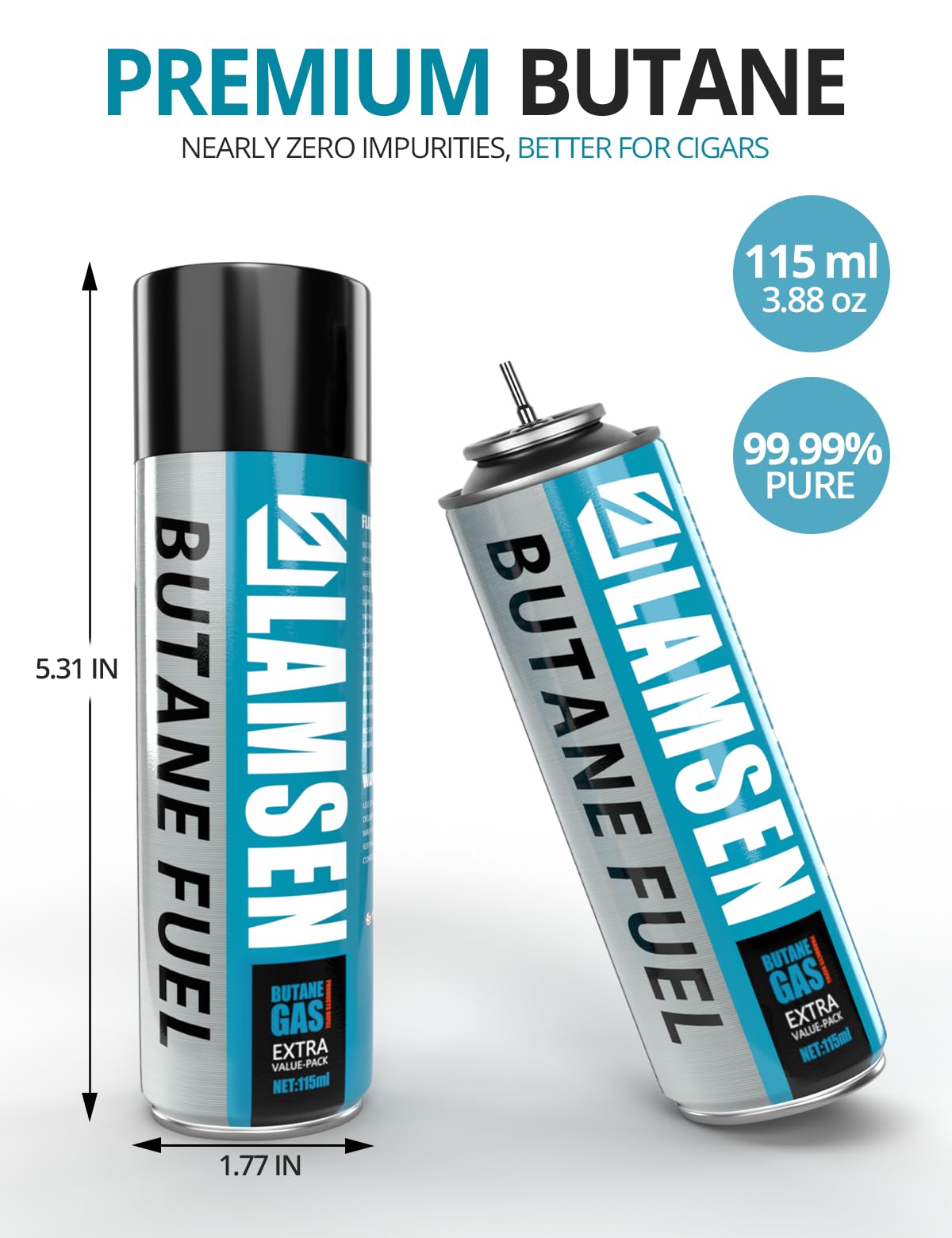 Butane Refill 115ml 3 Can X89080