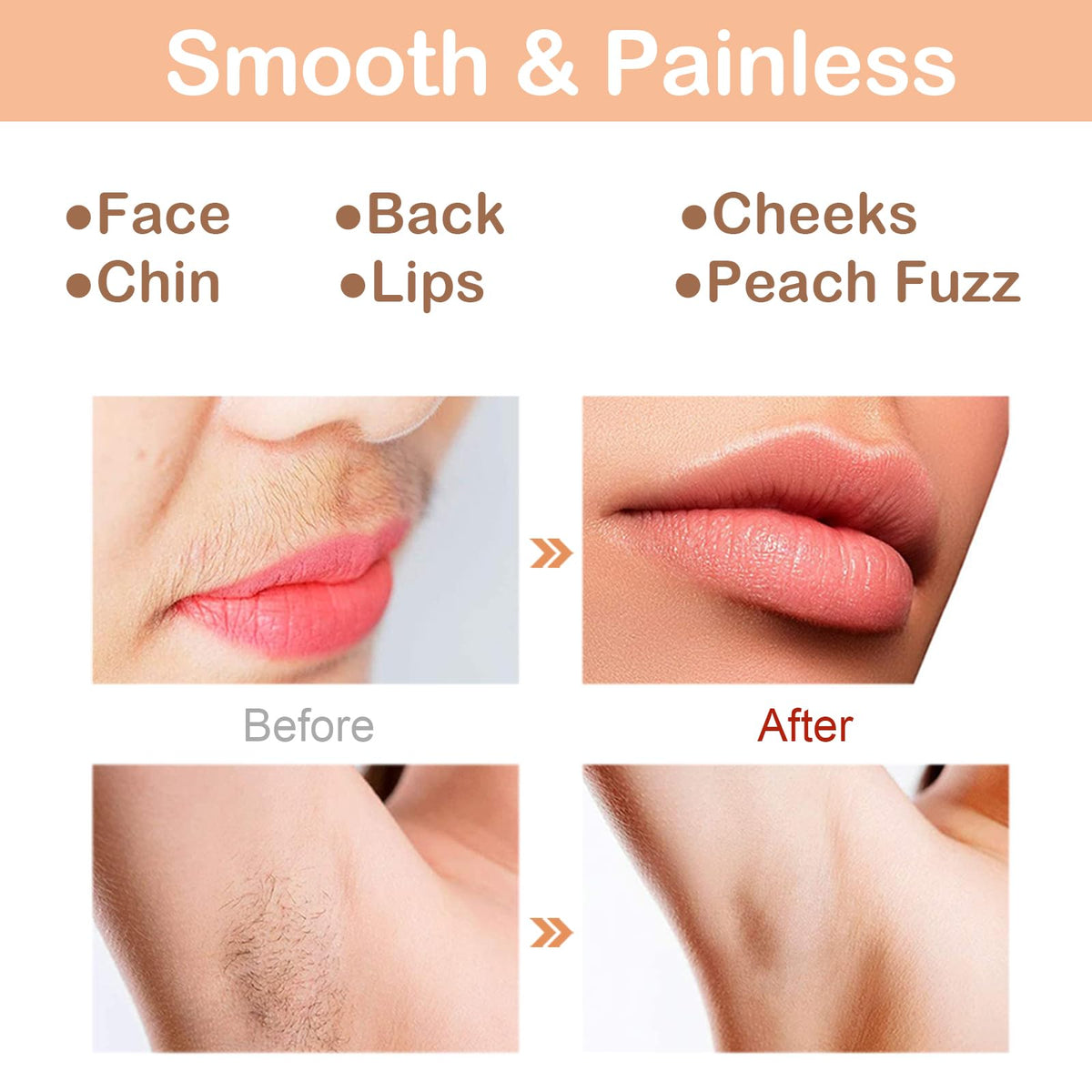 Electric Facial Trimmer with LED Light G9351