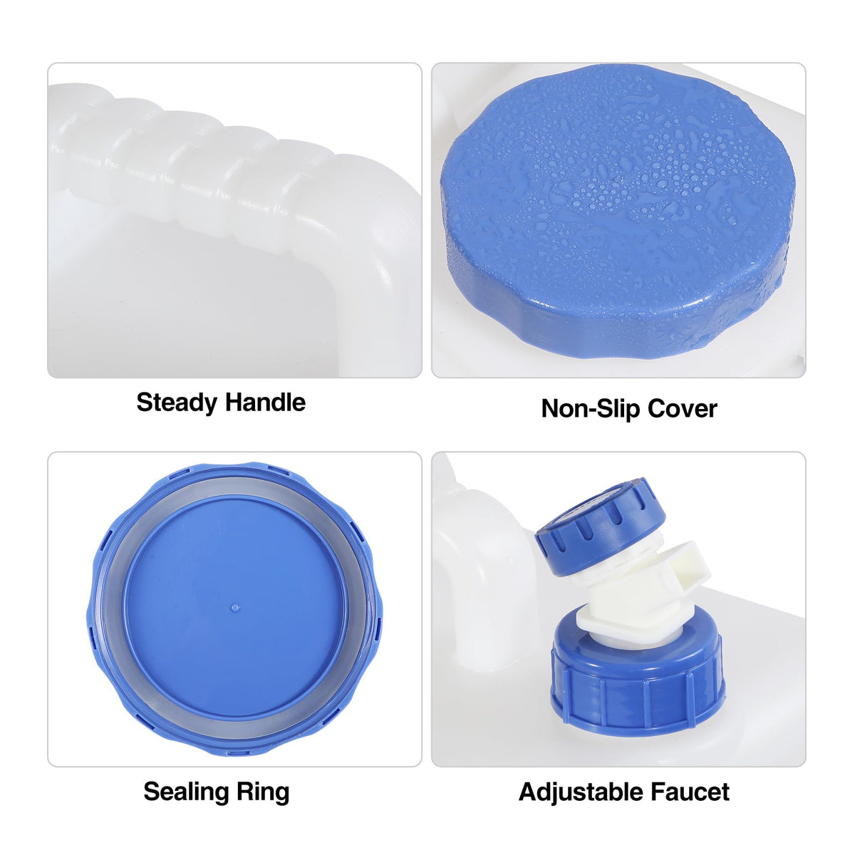 4 Gallon Portable Water Container with Spigot H8371