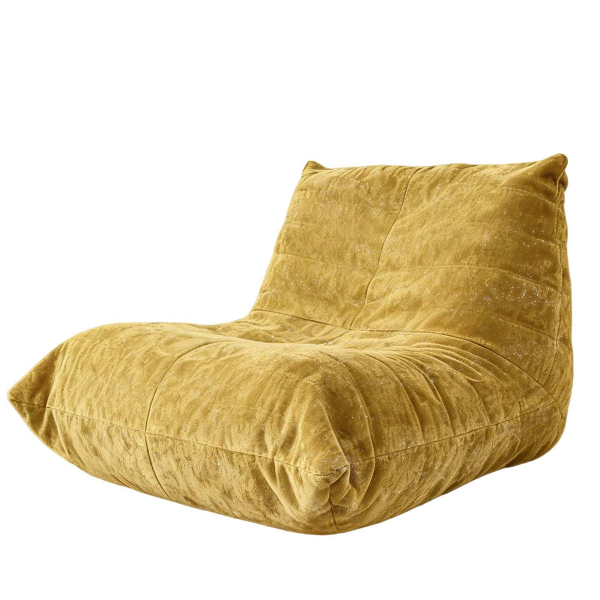 Yellow Memory Foam Bean Bag Chair J39074
