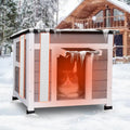 Insulated Weatherproof Outdoor Cat House V270