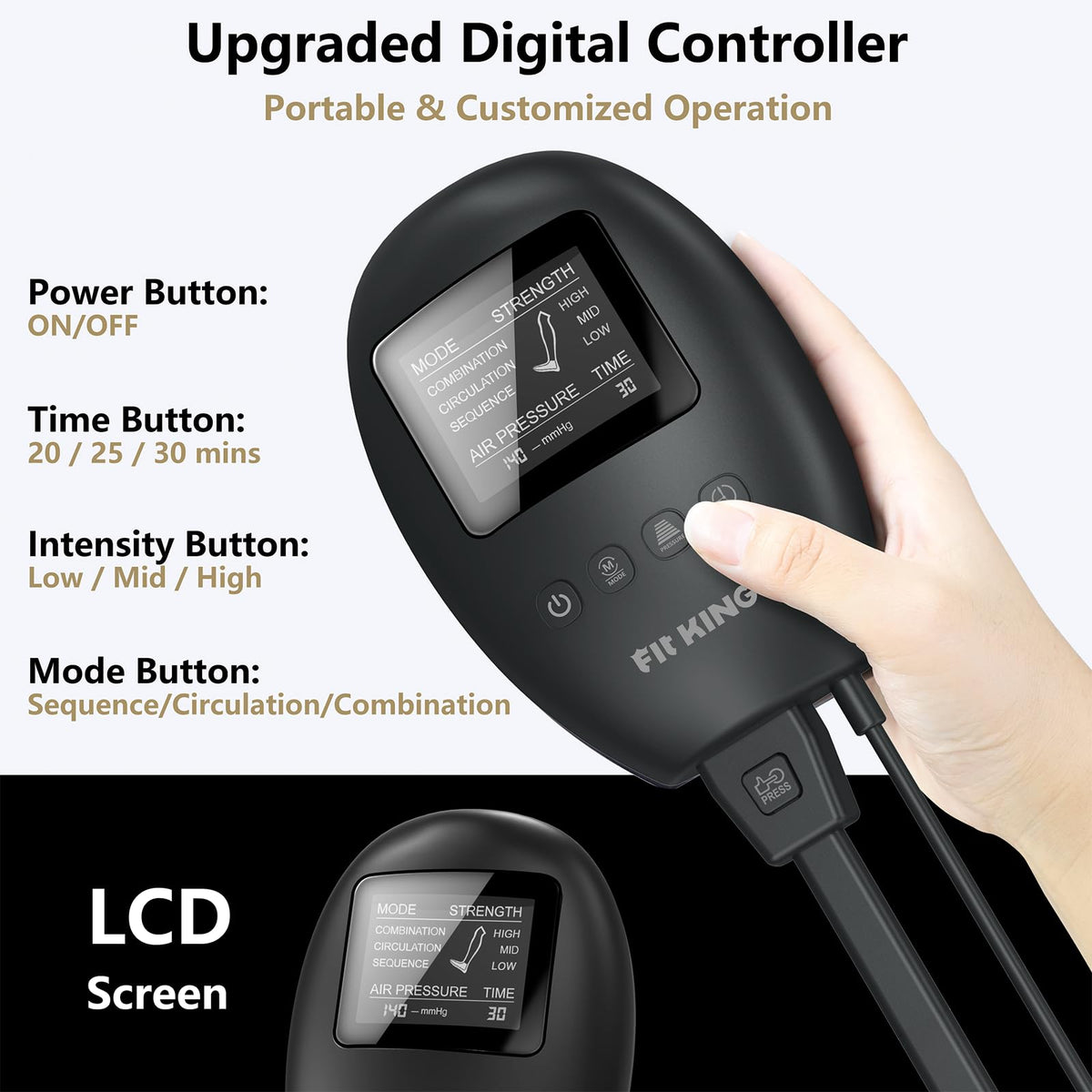 Air Compression Leg Massager Y8105