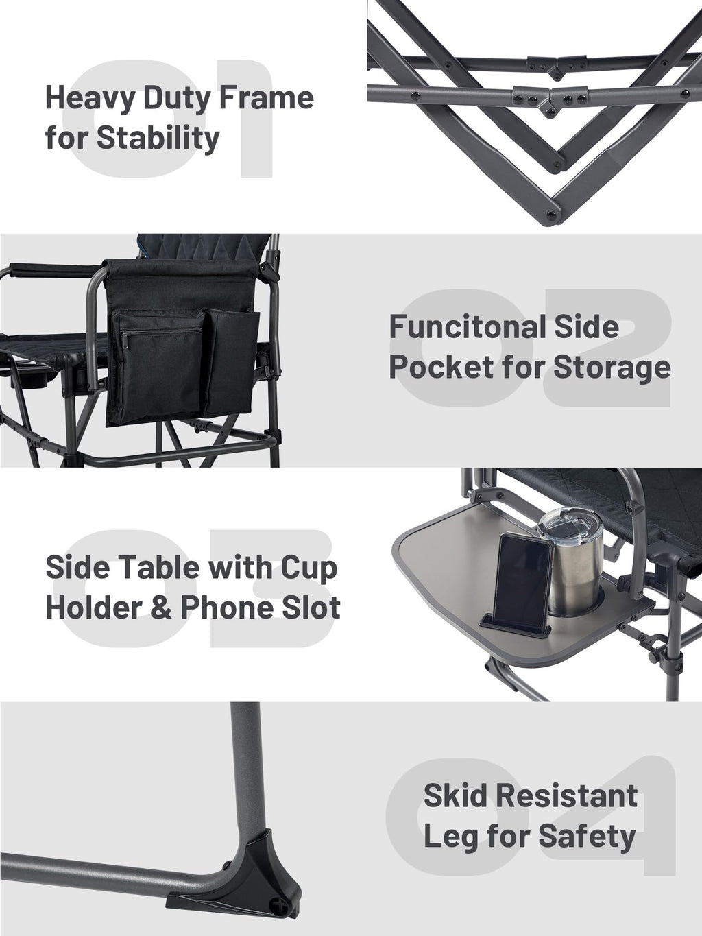 Heavy Duty Camping Chair F276694